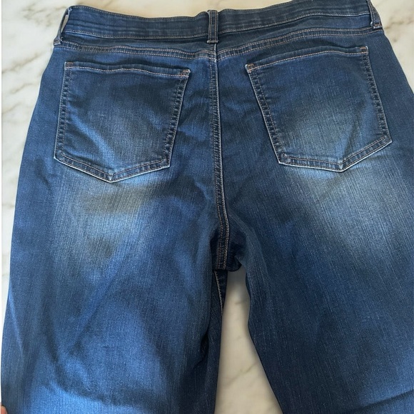 Kim Rogers Women's Straight Leg Blue Jeans - Picture 4 of 7